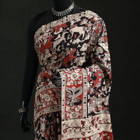 Kalamkari Printed Cotton Saree 37