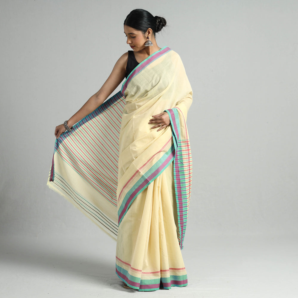 dobby cotton saree