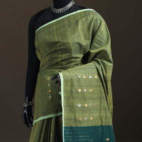 Srikakulam Jamdani Buti Pure Handspun Handloom Cotton Saree 38