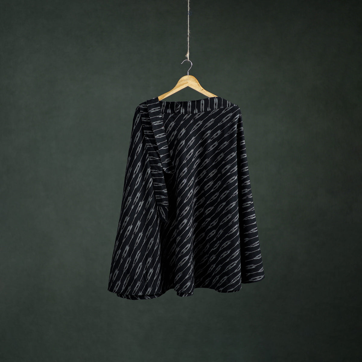 Pochampally Ikat Cotton Wrap Around Skirt 51