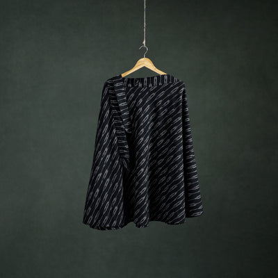 Pochampally Ikat Cotton Wrap Around Skirt 51