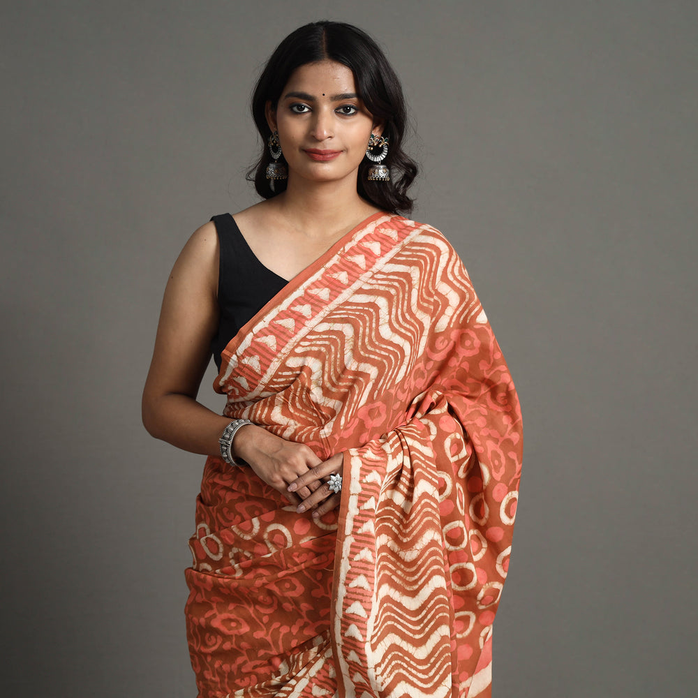 Bagru Saree