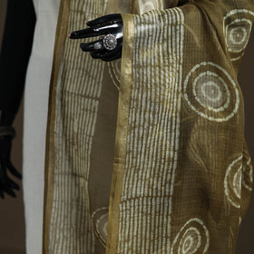 Pipad Hand Block Print Natural Dyed Kota Doria Cotton Dupatta 22