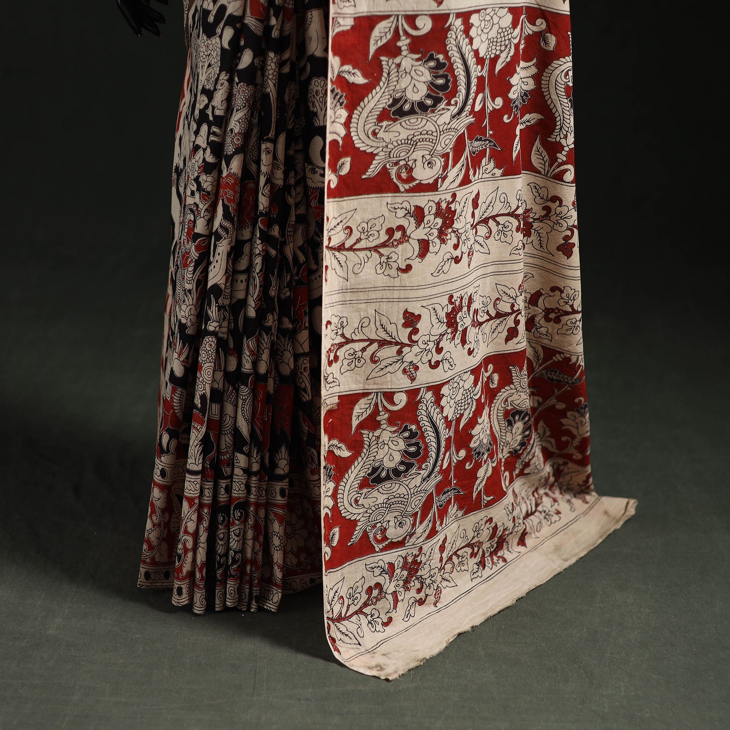 Kalamkari Printed Cotton Saree 37