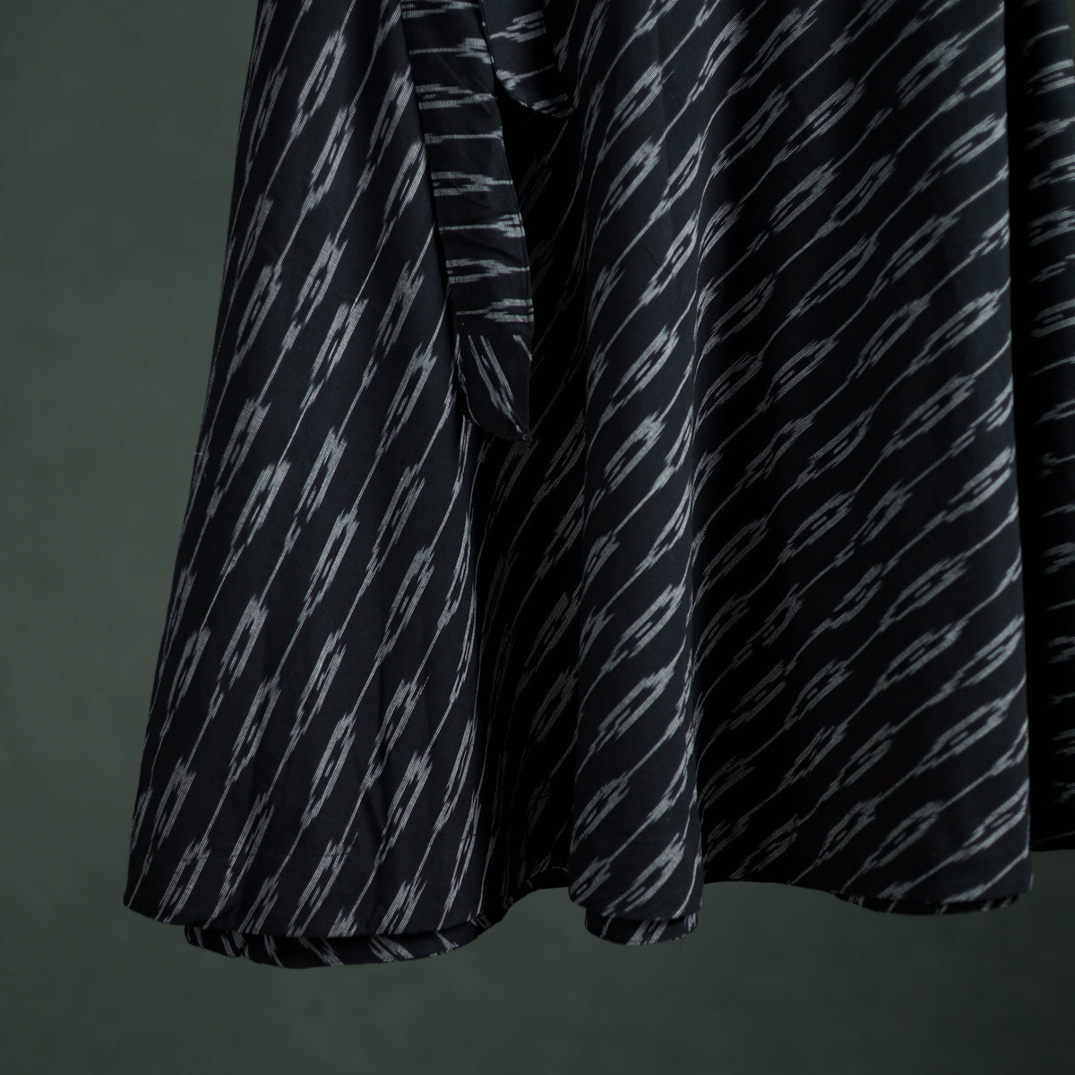 Pochampally Ikat Cotton Wrap Around Skirt 51