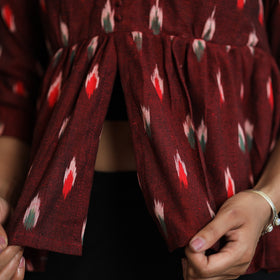 full sleeve crop top 