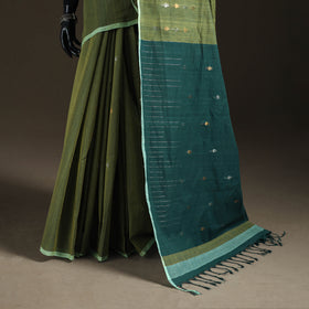 Srikakulam Jamdani Buti Pure Handspun Handloom Cotton Saree 38
