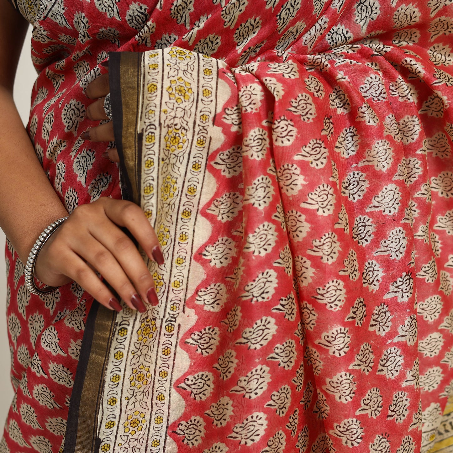 Bagru Saree