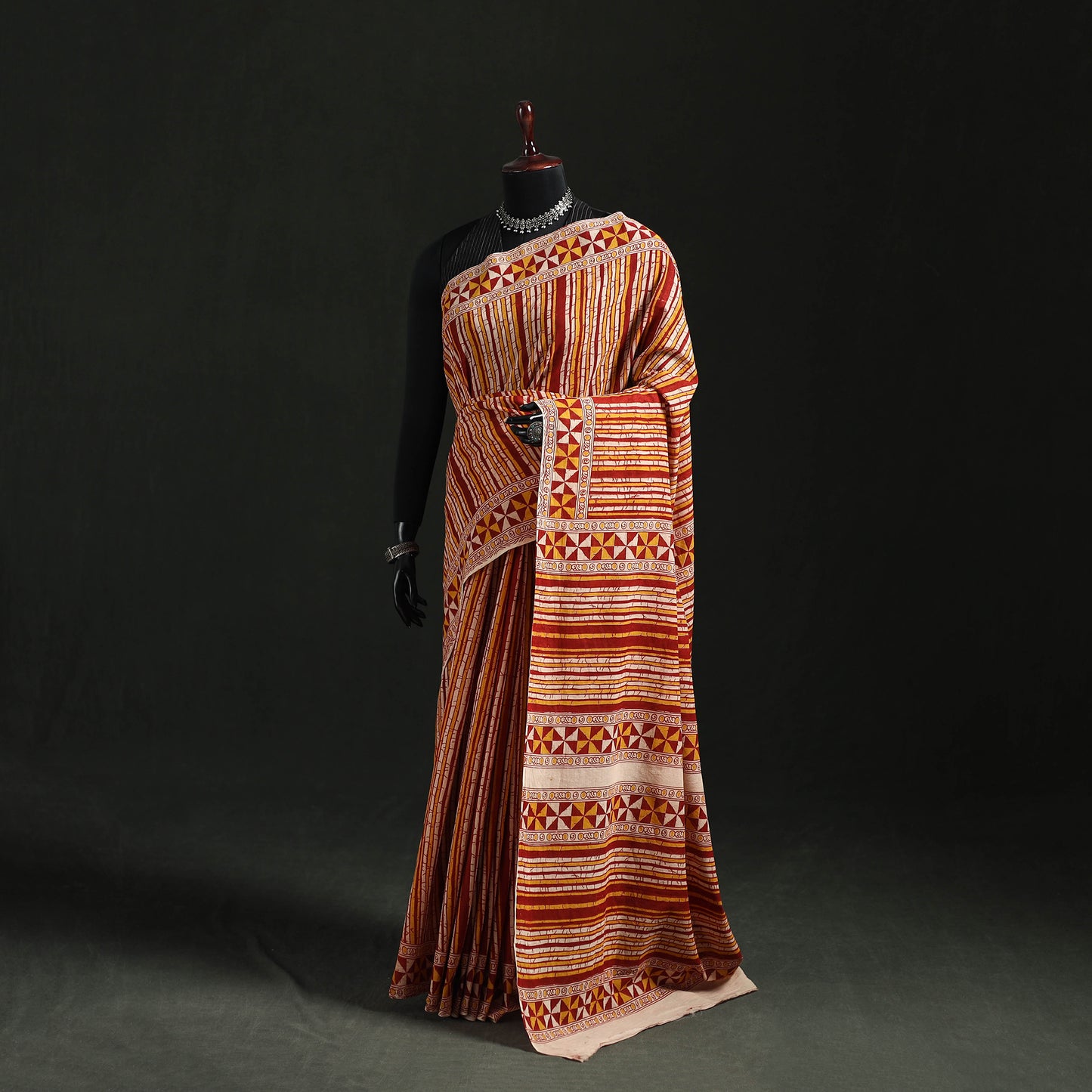 Kalamkari Printed Cotton Saree 38