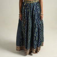 Ajrakh Patchwork Skirt 