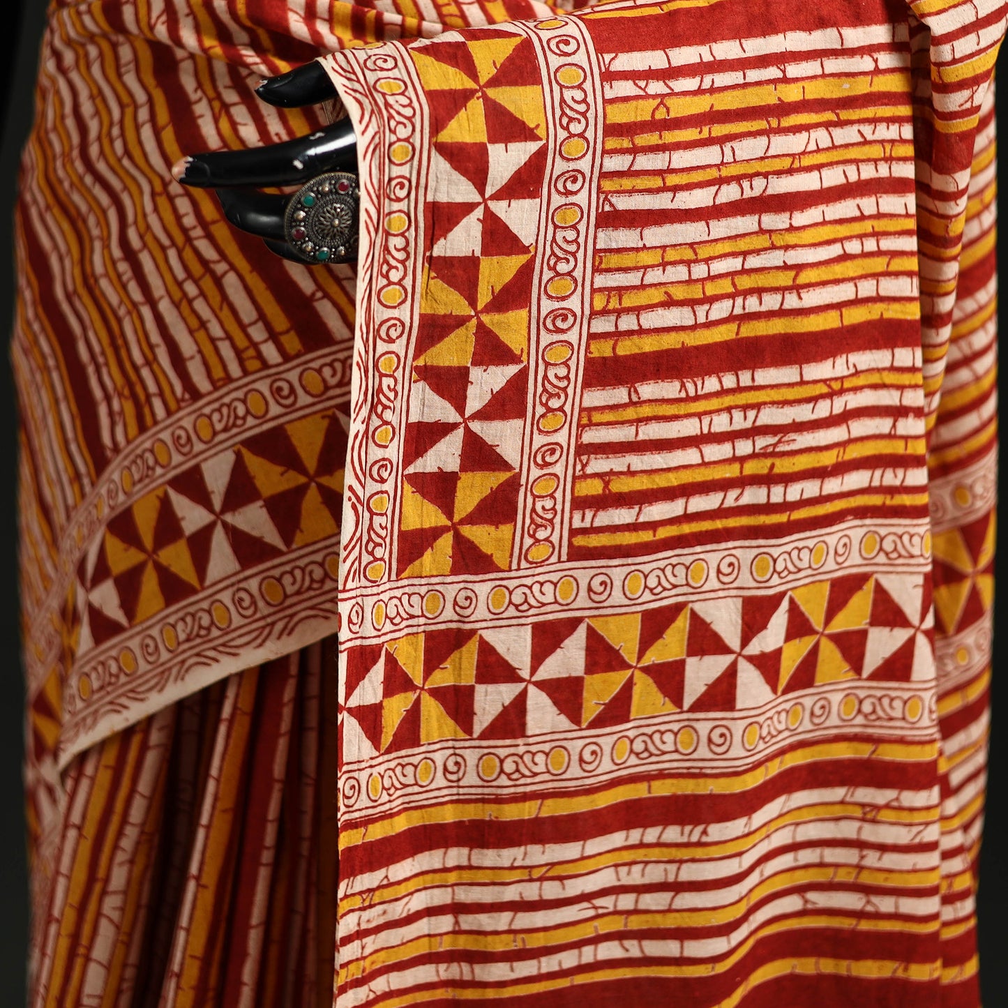 Kalamkari Printed Cotton Saree 38