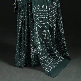 Kutch Bandhani Tie-Dye Cotton Saree 88