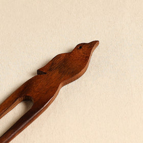 Hand Carved Sheesham Wood Juda Stick 33