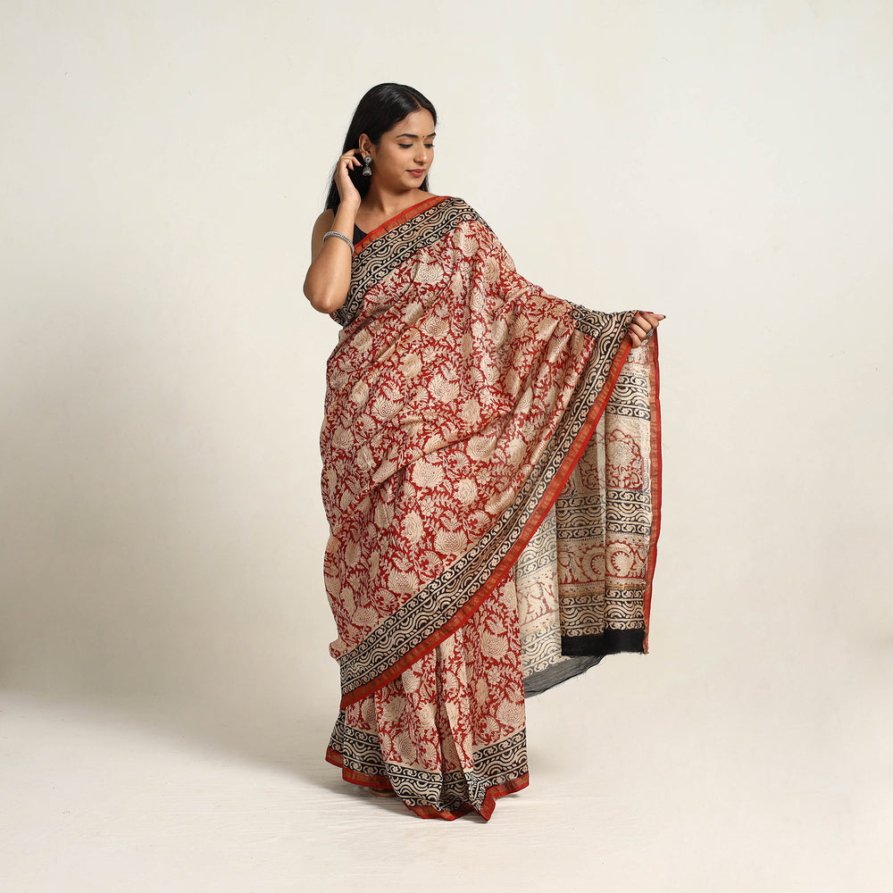 Bagru Saree