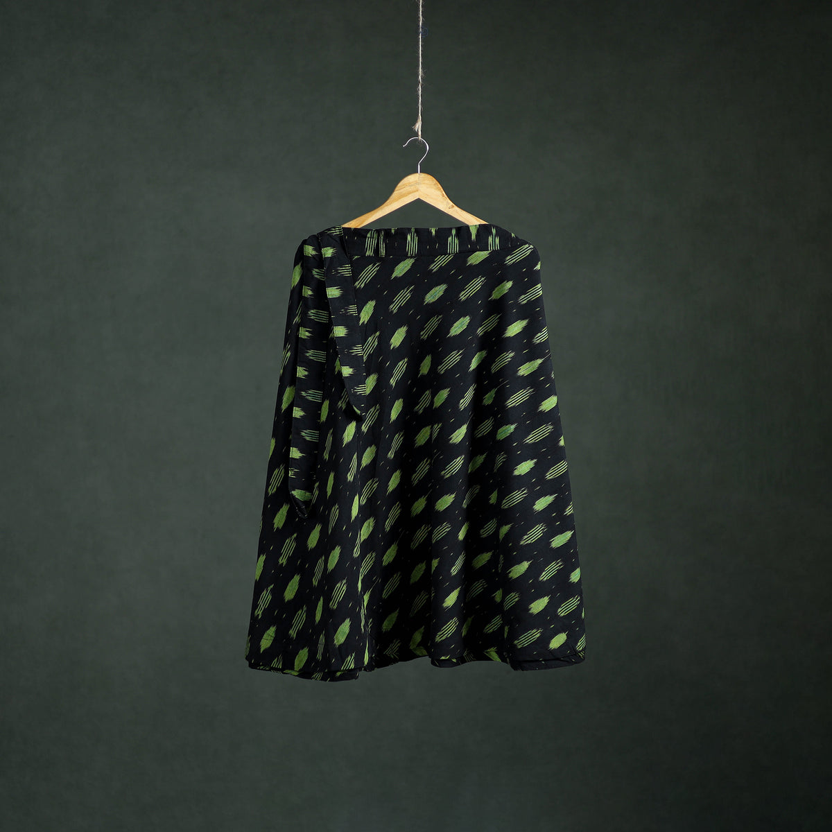 Pochampally Ikat Cotton Wrap Around Skirt 53