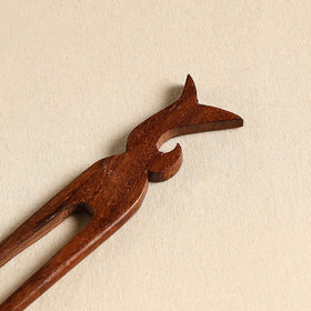 Hand Carved Sheesham Wood Juda Stick 34