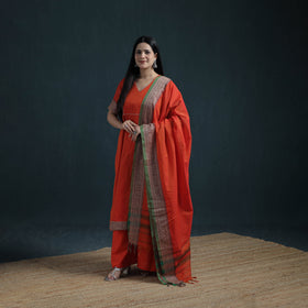 Dharwad Cotton Suit Set with Dupatta for Women 12