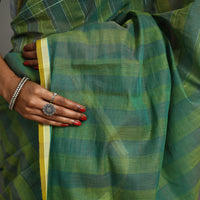 Green - Narayanpet Cotton Handloom Saree 34