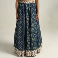 Ajrakh Patchwork Skirt 