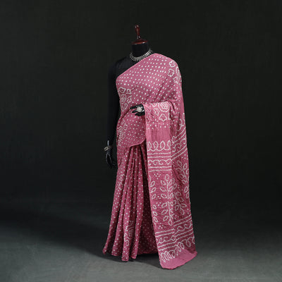Kutch Bandhani Tie-Dye Cotton Saree 90