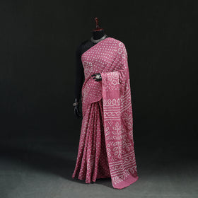 Kutch Bandhani Tie-Dye Cotton Saree 90