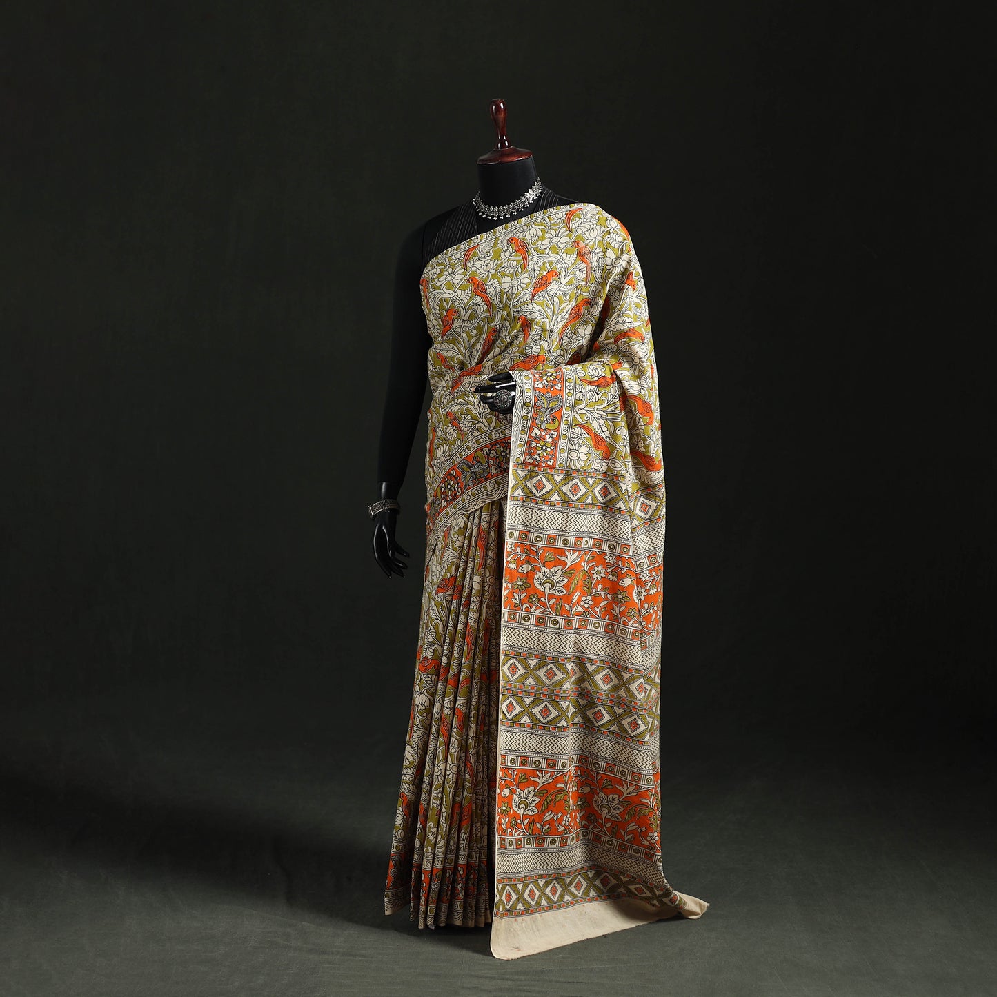 Kalamkari Printed Cotton Saree 40