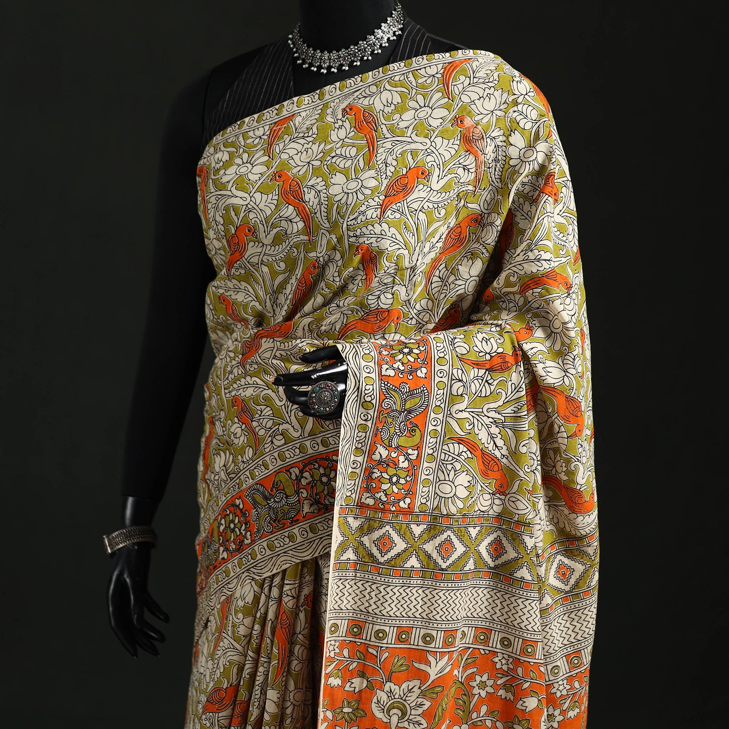 Kalamkari Printed Cotton Saree 40