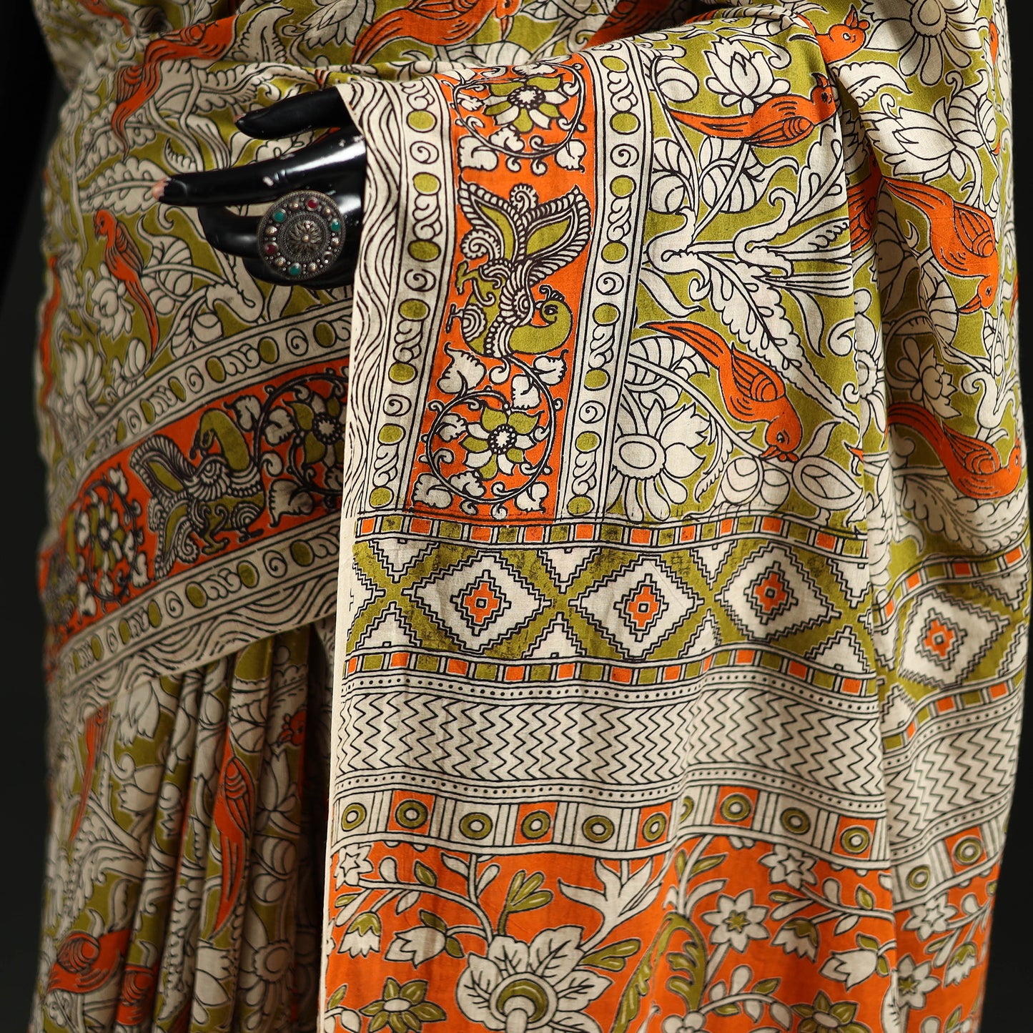 Kalamkari Printed Cotton Saree 40