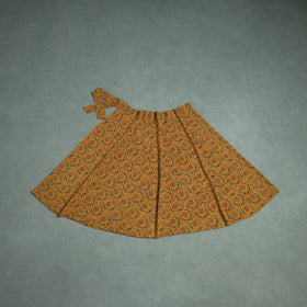Ajrakh Hand Block Print Cotton Wrap Around Skirt 45