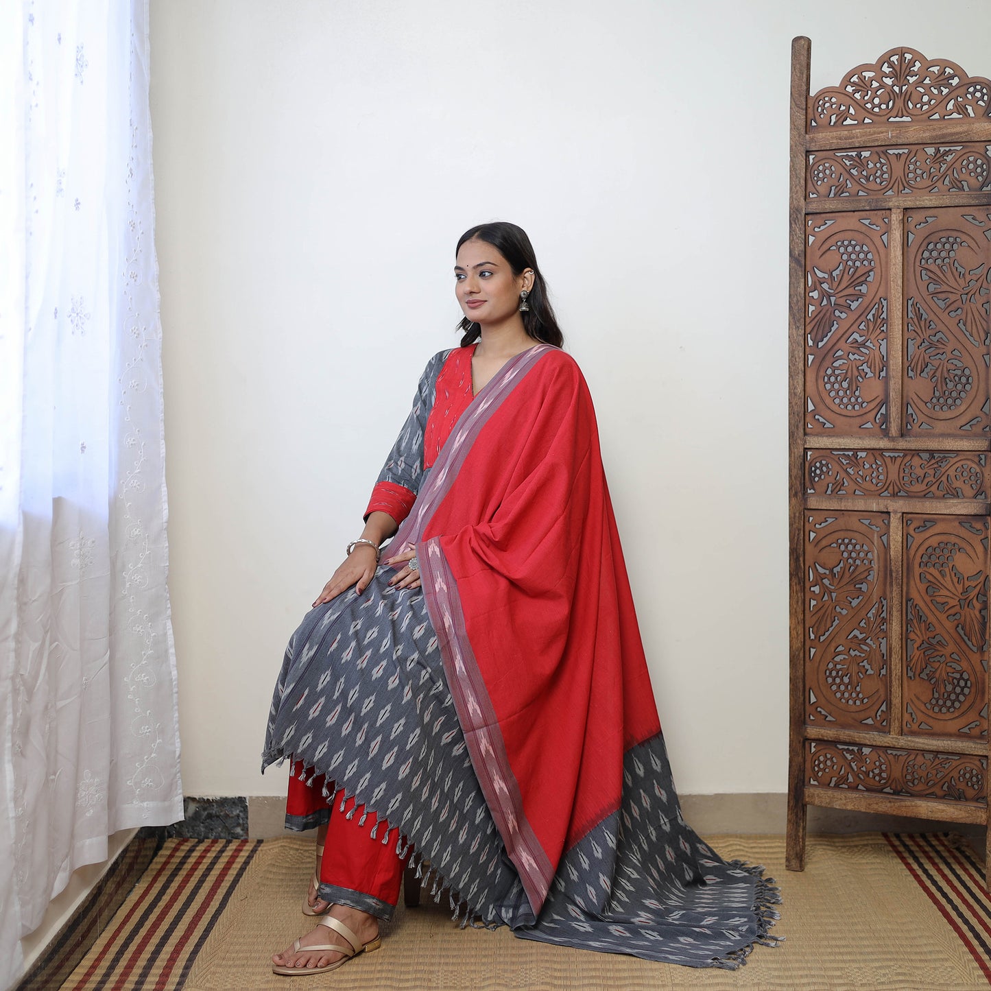 Pochampally Ikat Kurta