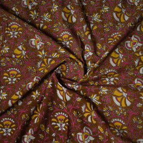 Kalamkari Print Cotton Unstitched Blouse Piece 19
