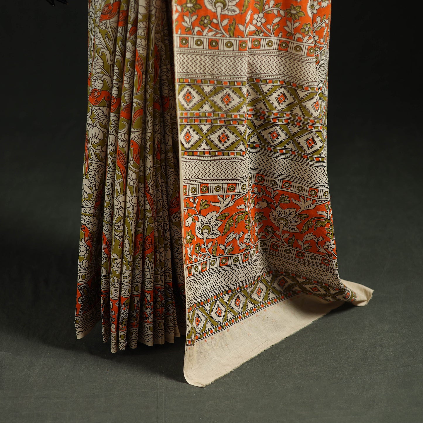 Kalamkari Printed Cotton Saree 40