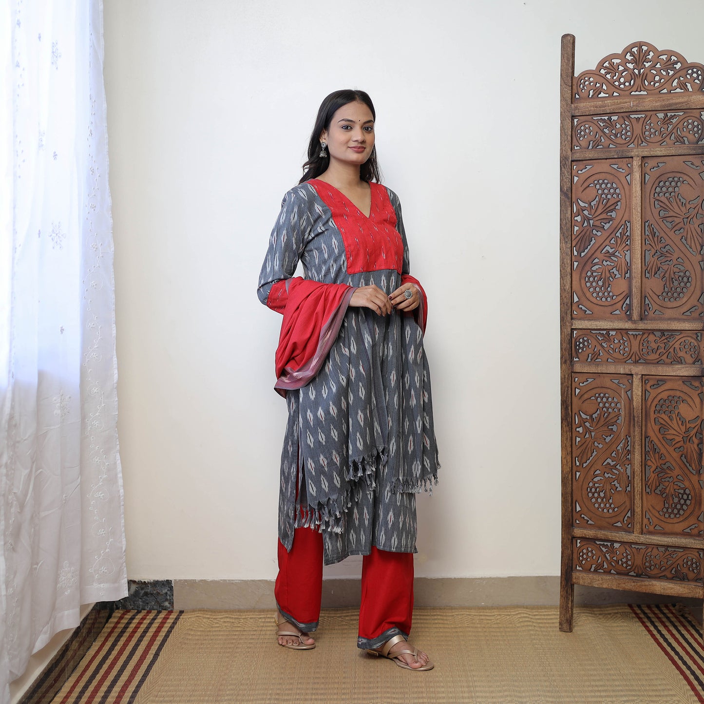 Pochampally Ikat Kurta