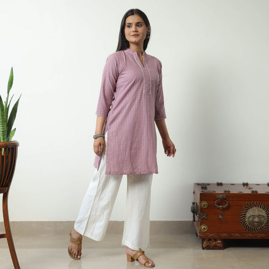 jacquard kurta