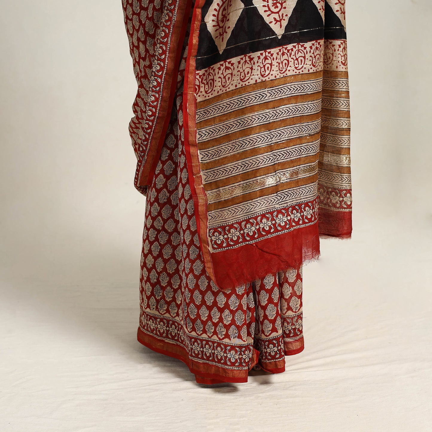 Bagru Saree