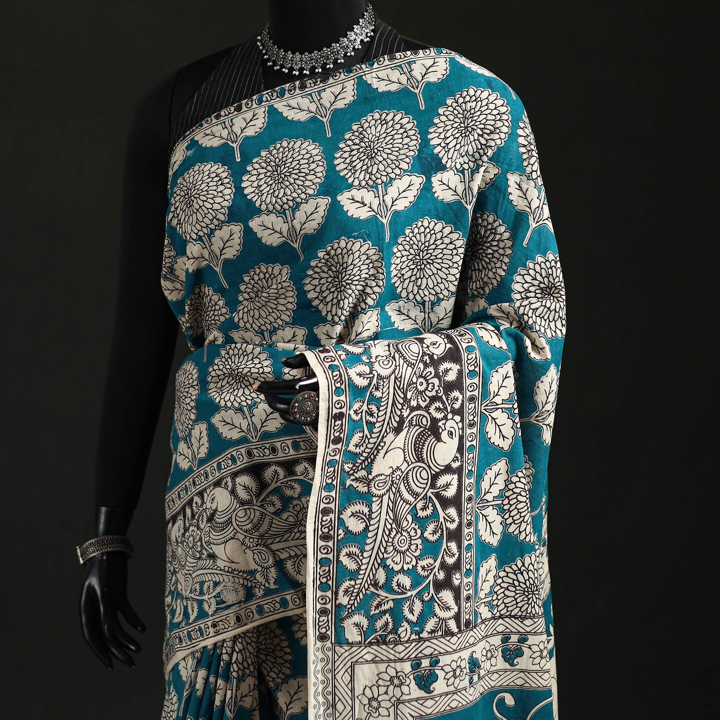 Kalamkari Printed Cotton Saree 42