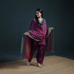 Dharwad Cotton Suit Set with Dupatta for Women 07
