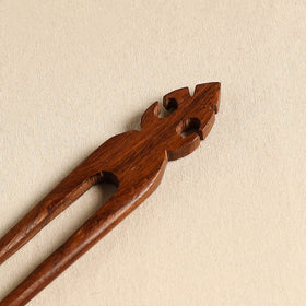 Hand Carved Sheesham Wood Juda Stick 40
