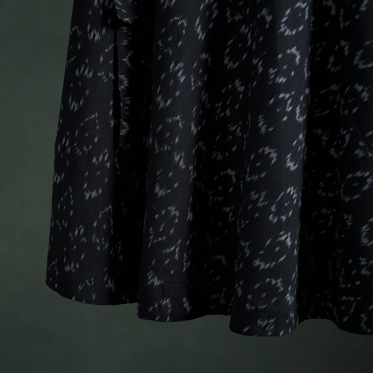 Pochampally Ikat Cotton Wrap Around Skirt 58