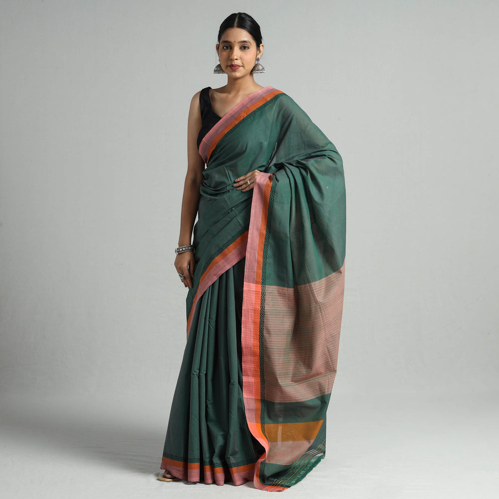 dobby cotton saree