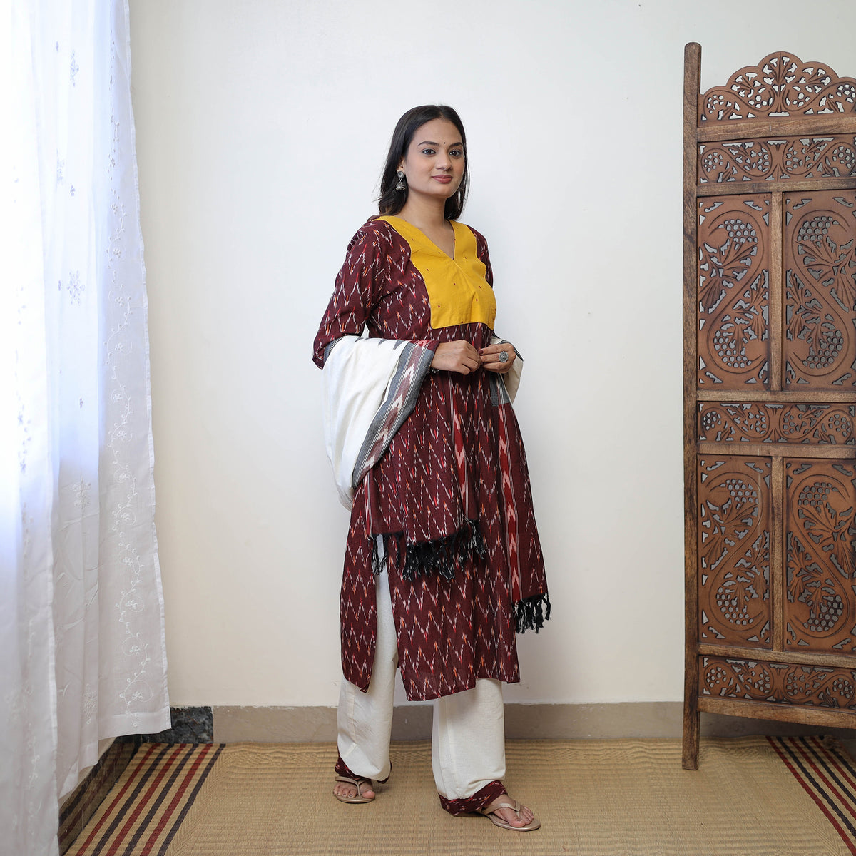 Pochampally Ikat Kurta