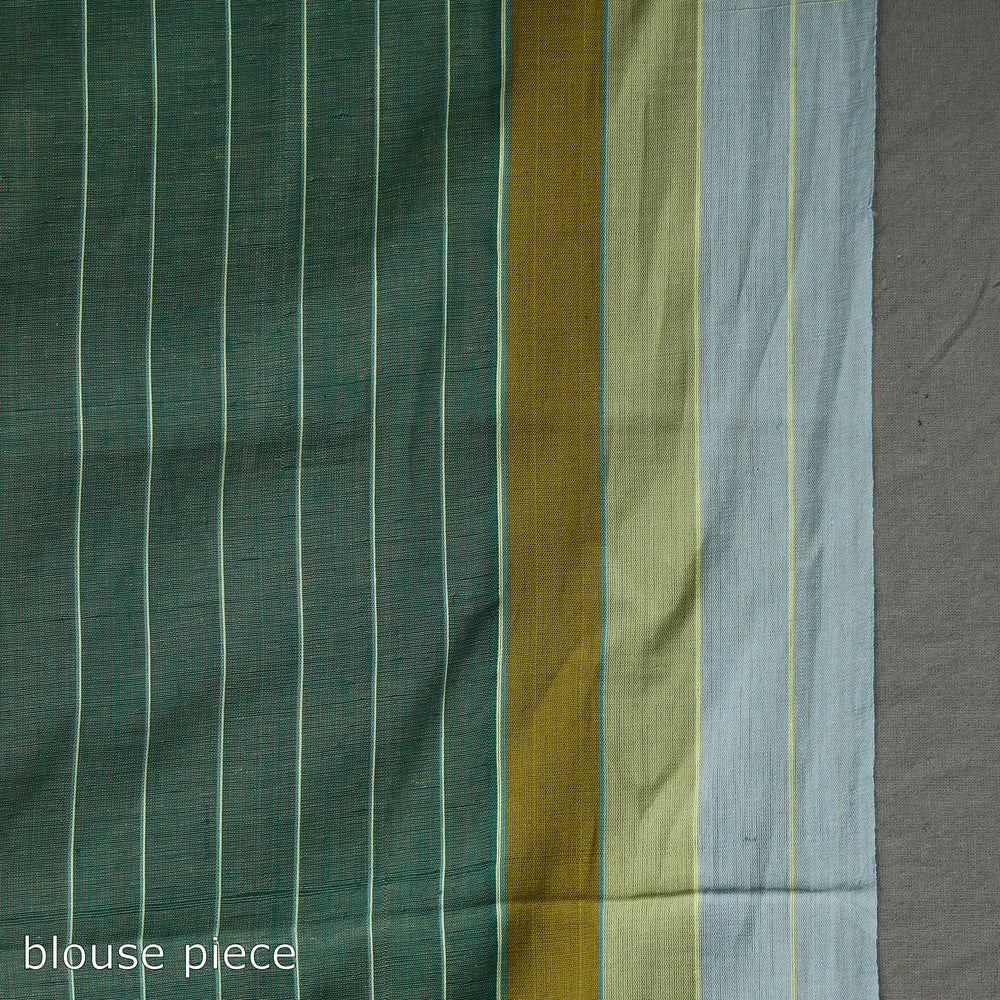 Green - Narayanpet Cotton Handloom Saree 34