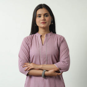 jacquard kurta