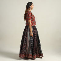 Ajrakh Patchwork Skirt 