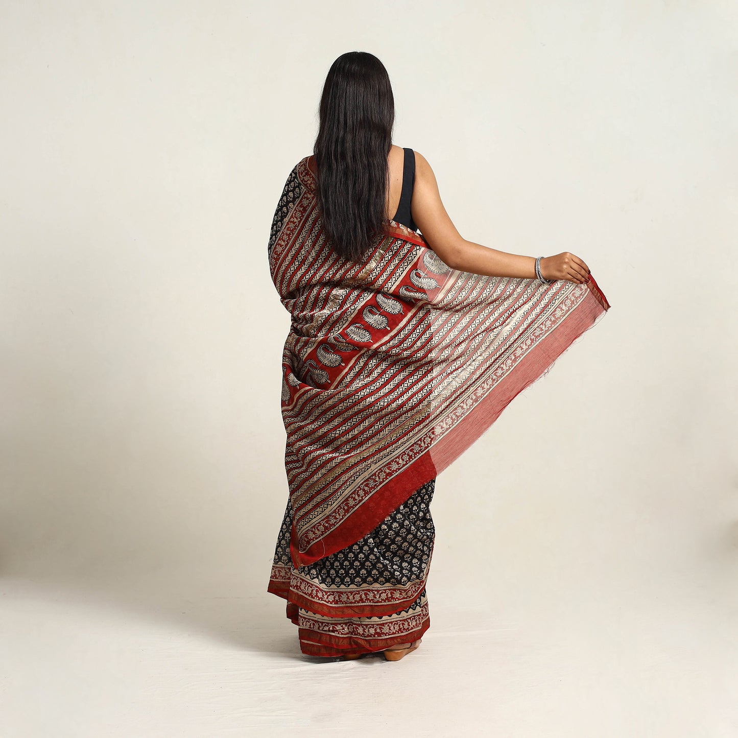 Bagru Saree