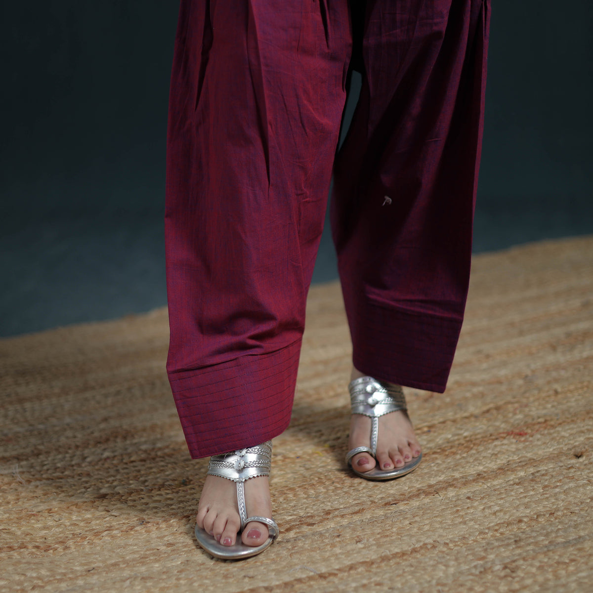 Dharwad Cotton Suit Set with Dupatta for Women 07