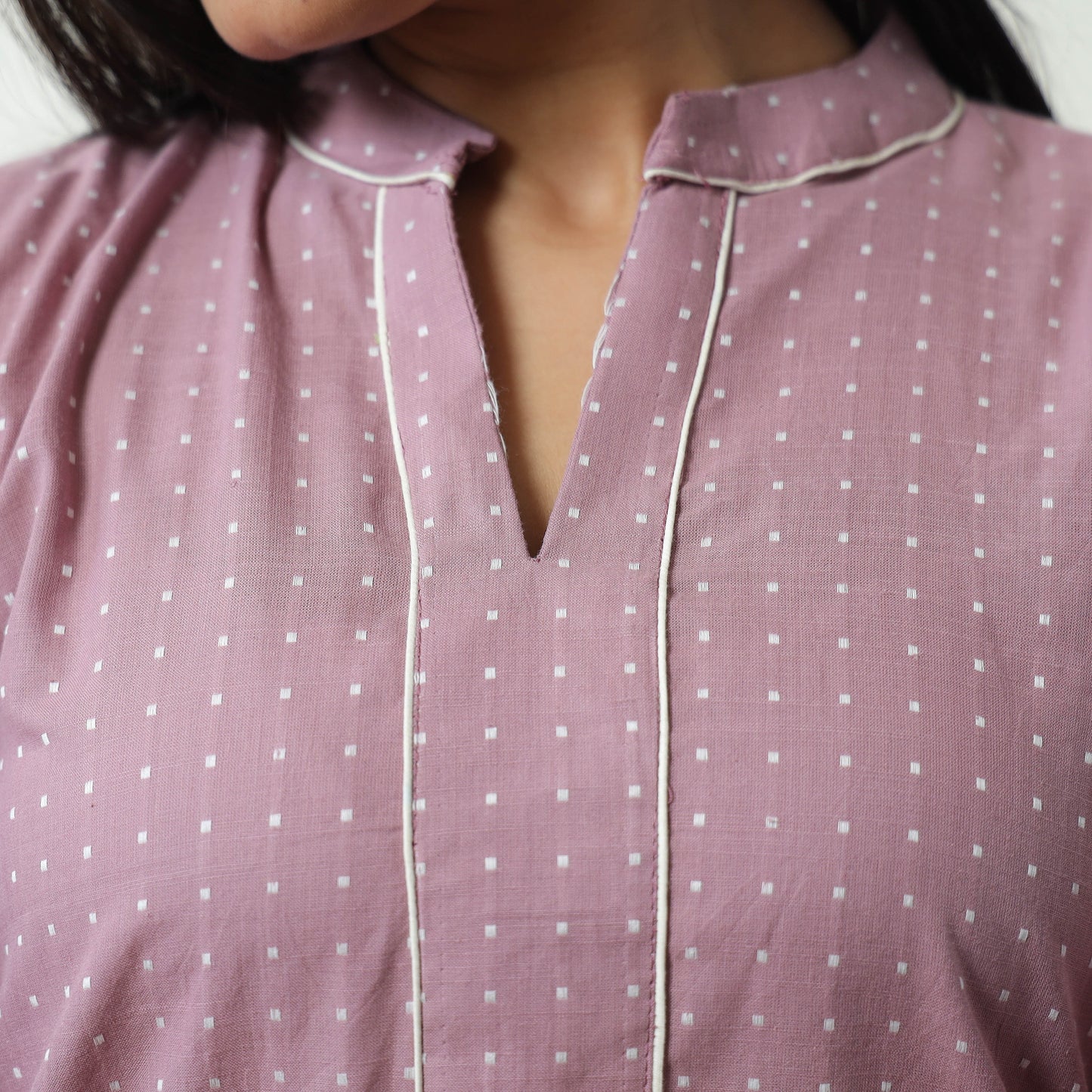 jacquard kurta