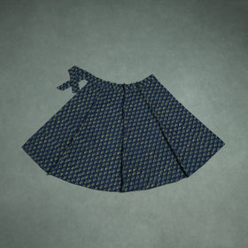 Ajrakh Hand Block Print Cotton Wrap Around Skirt 36