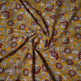 Kalamkari Print Cotton Unstitched Blouse Piece 12