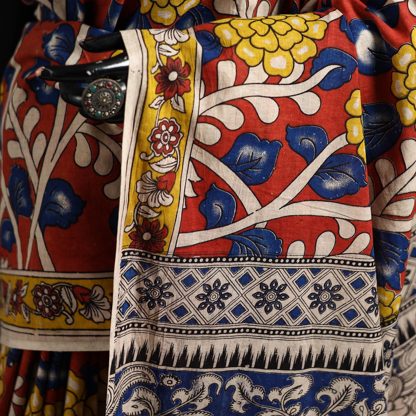 Kalamkari Printed Cotton Saree 43